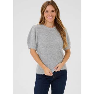 Kaffe Kaemilie Bow Pullover Strik 10552384 Grey Melange (MEDIUM)