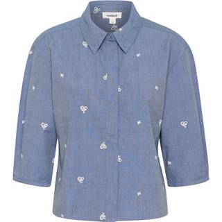 Soaked In Luxury Slelly Shirt Bluser 30408243 Medium Blue Denim (XLARGE)
