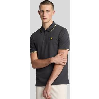 Lyle And Scott Tipped Polo T Shirt Grey