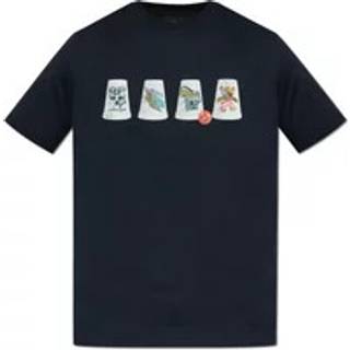 Paul Smith Cups T-Shirt in Navy | Paul Smith | Norton Barrie - S