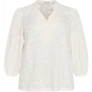 Kaffe Curve Kctenna Blouse Bluser 10583239 Chalk (50)