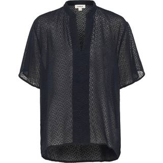 Soaked In Luxury Slcammelie Amily Blouse Ss Bluser 30408235 Night Sky (XLARGE)