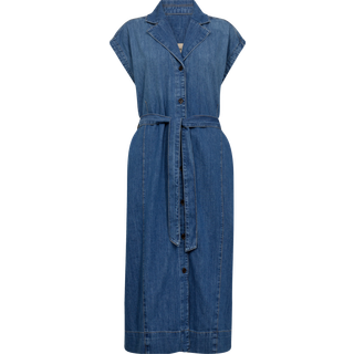 Mos Mosh Mmpitti Nalin Dress Kjoler 171910 Mid Blue (S)