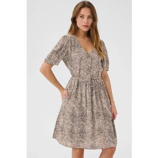 Kaffe Kaliana Short Dress Kjoler 10510014 Abstract Leopard (36)