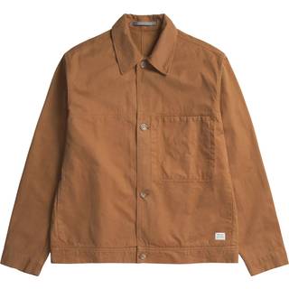 Norse Projects Marcus Canvas Overshirt Brown