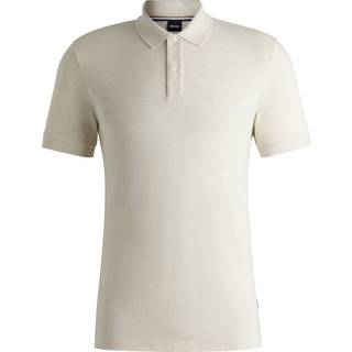 BOSS Black Herren Polo-Shirt beige