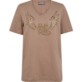 Mos Mosh Mmfaye O-Ss Tee Toppe & T-Shirts 167120 Ecru (XS)