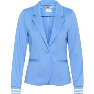 Kaffe Kinnie Blazer Jakker 10550800 Ebb & Flower/Chalk Stripe (LARGE)