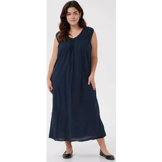 Kaffe Curve Kcthia Dress Kjoler 10583237 Midnight Marine (48)