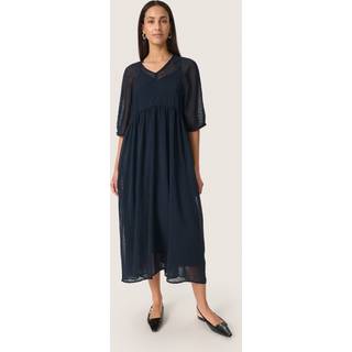 Soaked In Luxury Slcammelie Maxi Dress Kjoler 30408239 Night Sky (XXLARGE)