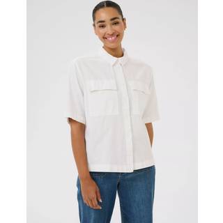 Kaffe Kanaya Liah Shirt Bluser 10509503 Chalk (38)