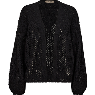 Mos Mosh Mmelba Knit Cardigan Strik 170870 Black (M)