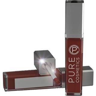 Pure Cosmetics Pure Illumination Lip Gloss - LED-belyst applikator m/sidespejl - Ikke-klbende fugtgivende og hydrerende lipglosser - Lindrer og