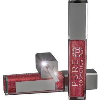 Pure Cosmetics Pure Illumination Lip Gloss - LED-belyst applikator m/sidespejl - Ikke-klbende fugtgivende og hydrerende lbeglosser - Lindrer og