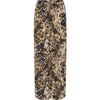 Kaffe Kathora Amber Pants Bukser 10510037 Leopard Print (36)