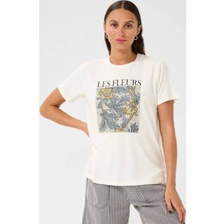 T-shirt - KAjulie - Chalk - Kaffe