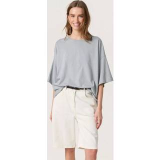 Soaked In Luxury Slafshan Tee Toppe & T-Shirts 30408306 Ultimate Gray (MEDIUM)