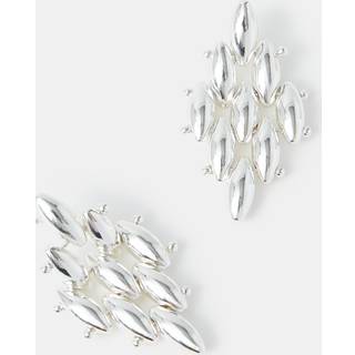Accessorize Accessorize Silver Tone Diamond Drop Earrings