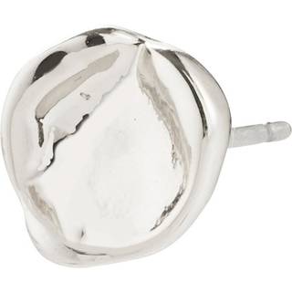 Pilgrim PORTER single ørering sølvbelagt