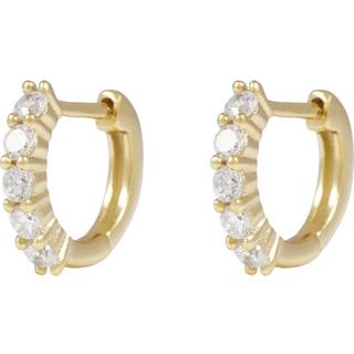 Snö Of Sweden Siri Small Hoop Earring Gold Onesize