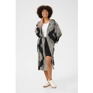 Cream Crtyla Kimono Bluser 10613807 Black With Embroidery (ONE)