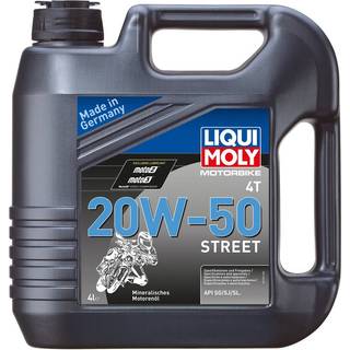 Liqui Moly Motorbike 4T, 20W-50 Street (4 liter)