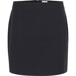 My Essential Wardrobe Vittamw Skirt Nederdele 10705000 Dark Sapphire Blue W. Stripe (36)