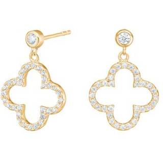 Joanli Nor PamelaNor ørering i forgyldt med cubic zirkonia