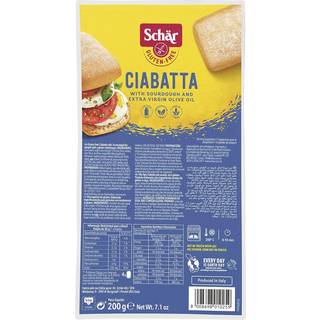 Schär Glutenfrit Ciabattabrød 200 g