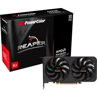 PowerColor Radeon RX 9060 XT Reaper - 8GB GDDR6 RAM - Grafikkort