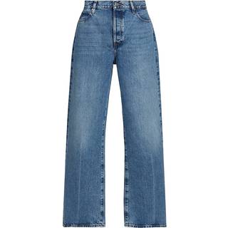 Frame Loose mid-rise wide-leg jeans - blue - 26