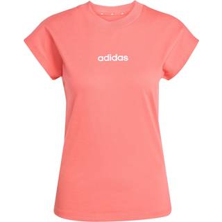 adidas adidas Red Marun Essentials Single Jersey T-Shirt