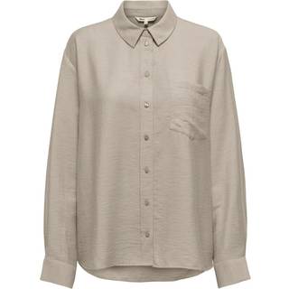 ONLY Skjorte - Lino - Grey