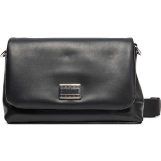 Metal Logo Flap Crossbody Bag
