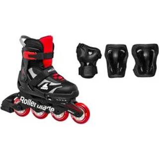 Rollerblade Microblade Combo Inliner Rulleskøjte Børn Sort/Rød