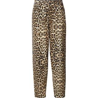 Co'couture Leocc Pleat Ll Pant Bukser 31611 16-Khaki (XLARGE)