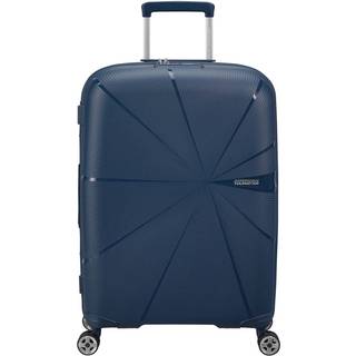 American Tourister Starvibe 67cm - Mellemstor Udvidbar Navy, Mellem kuffert