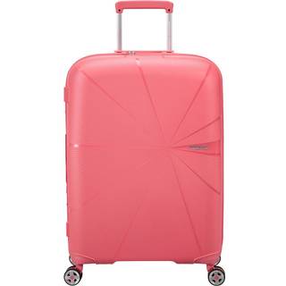 American Tourister Starvibe 67cm - Mellemstor Udvidbar Sun Kissed Coral, Mellem kuffert