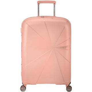 American Tourister StarVibe Spinner Kuffert 70-77L, Metallic Peach