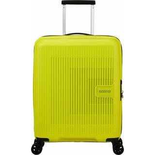 American Tourister Aerostep Kuffert med 4 hjul gulgrøn