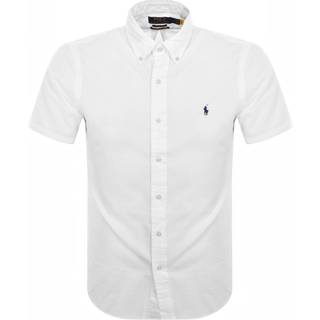 Polo Ralph Lauren Seersucker Short Sleeve Shirt White