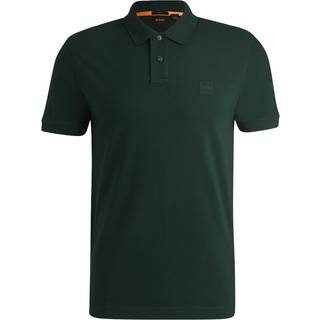 BOSS Orange Herren Polo-Shirt grün Slim Fit