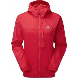 Mountain Equipment Women's Aerofoil Full Zip Jacket Softshelljakke Damer størrelse 10 farve rød