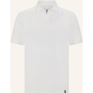 BOGGI MILANO Herren Polo-Shirt weiß