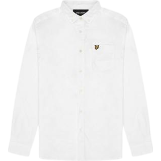Lyle And Scott Oxford Long Sleeve Shirt White