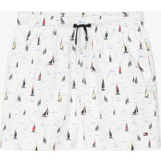 Print Mid Length Swim Shorts