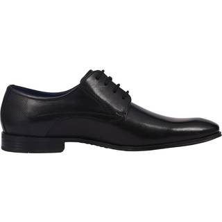 bugatti Herren Derby schwarz Glattleder