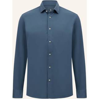 BOGGI MILANO Herren Hemd blau