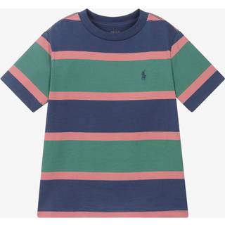 Polo Ralph Lauren Polo Ralph Lauren Green Boys Block Stripe T-Shirt