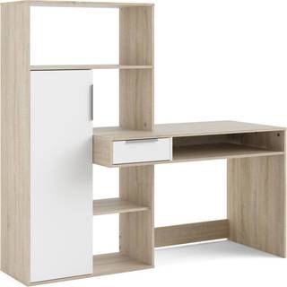 Tvilum Function Plus skrivebord - Eg struktur & hvid